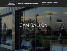 Tablet Screenshot of deraninsaat.com